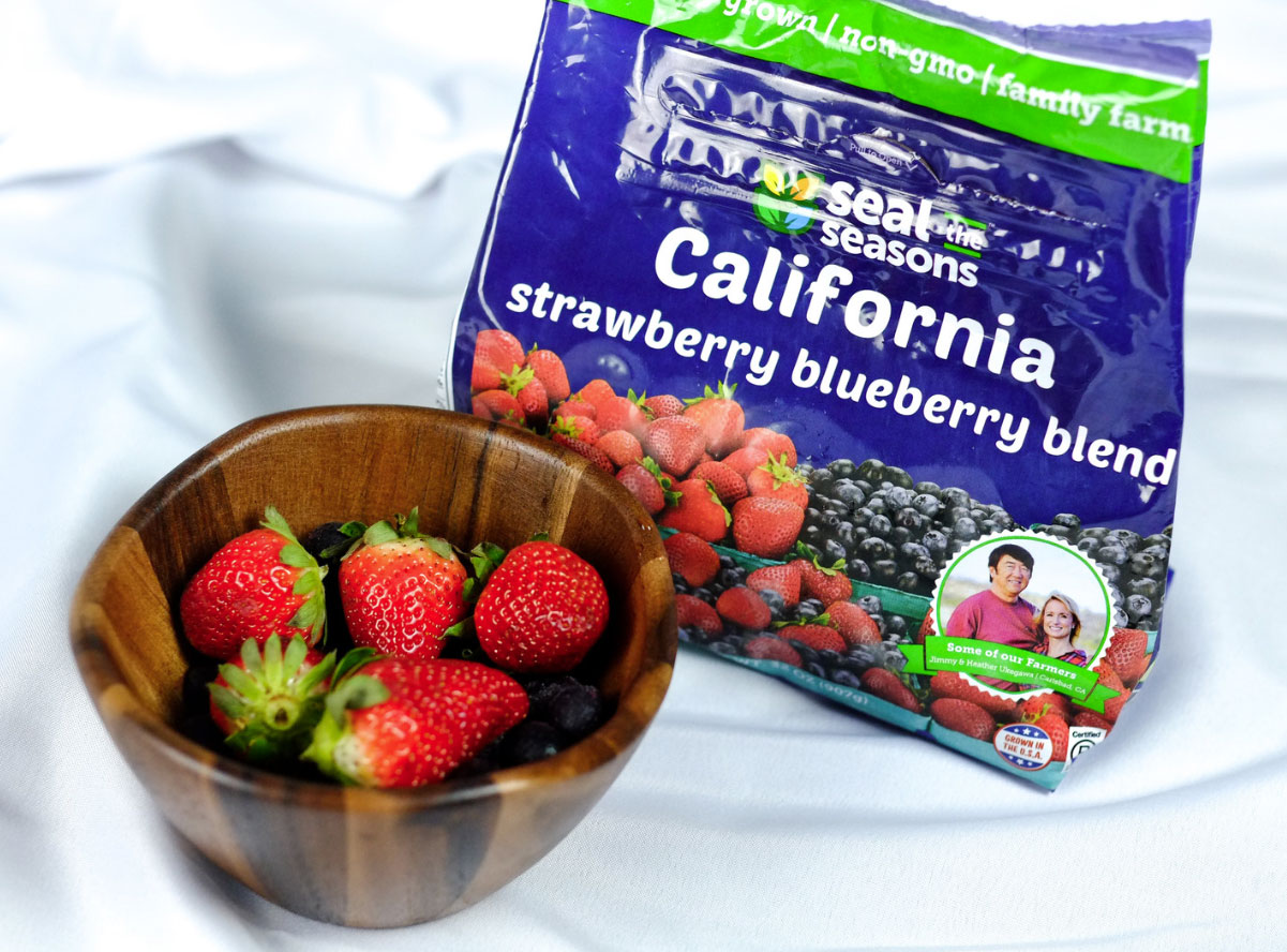 Cal strawberry blueberry blend