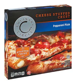 Culinary Circle Pepperoni Cheese Stuffed Crust Pizza