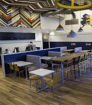 LJS restaurant interior redesign