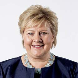 PM Erna Solberg