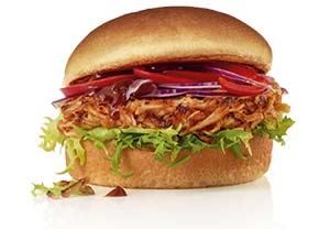 Pulled Chikn Burger