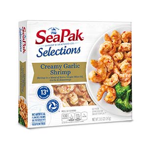 SeaPak Selections CreamyGarlicShrimp