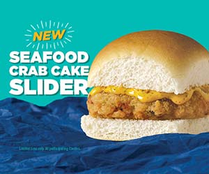 White Castle Seafood Crab Cake Sliders