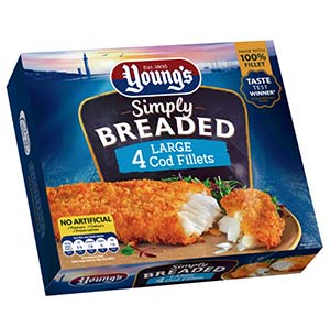 Youngs Simply Breaded Pack 300