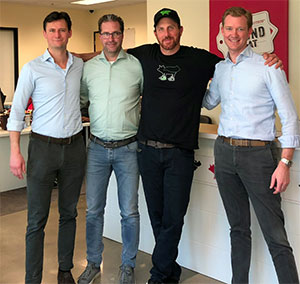 Zandbergen team meets Beyond Meat boss