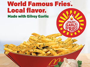 mcdonald s garlic fries 300