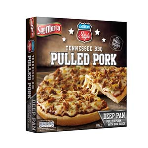 pulled pork pizza 3d