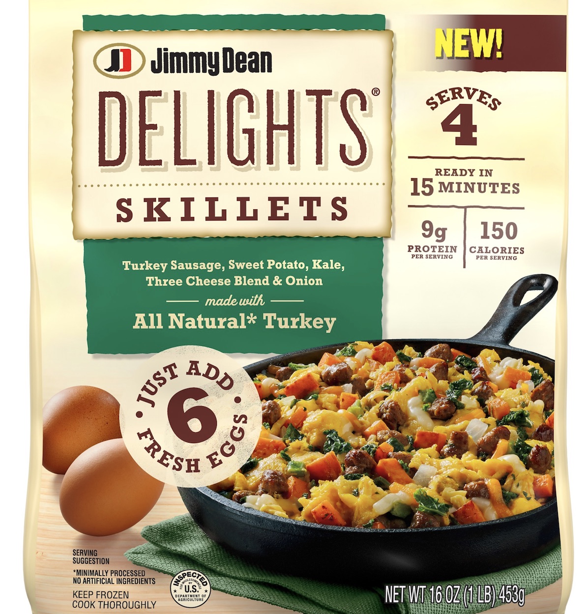Jimmy Dean Serves Up Nuggets for Breakfast and Adds Sizzle to Skillets