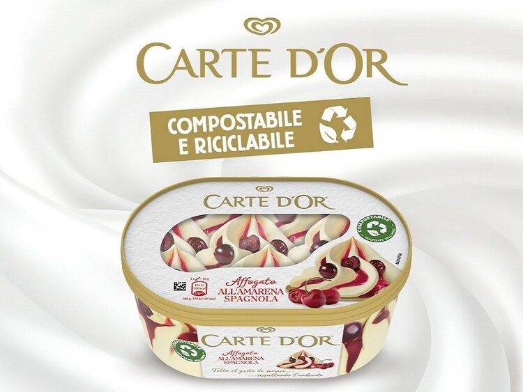 Unilever switches Carte D'Or ice cream to paper tubs