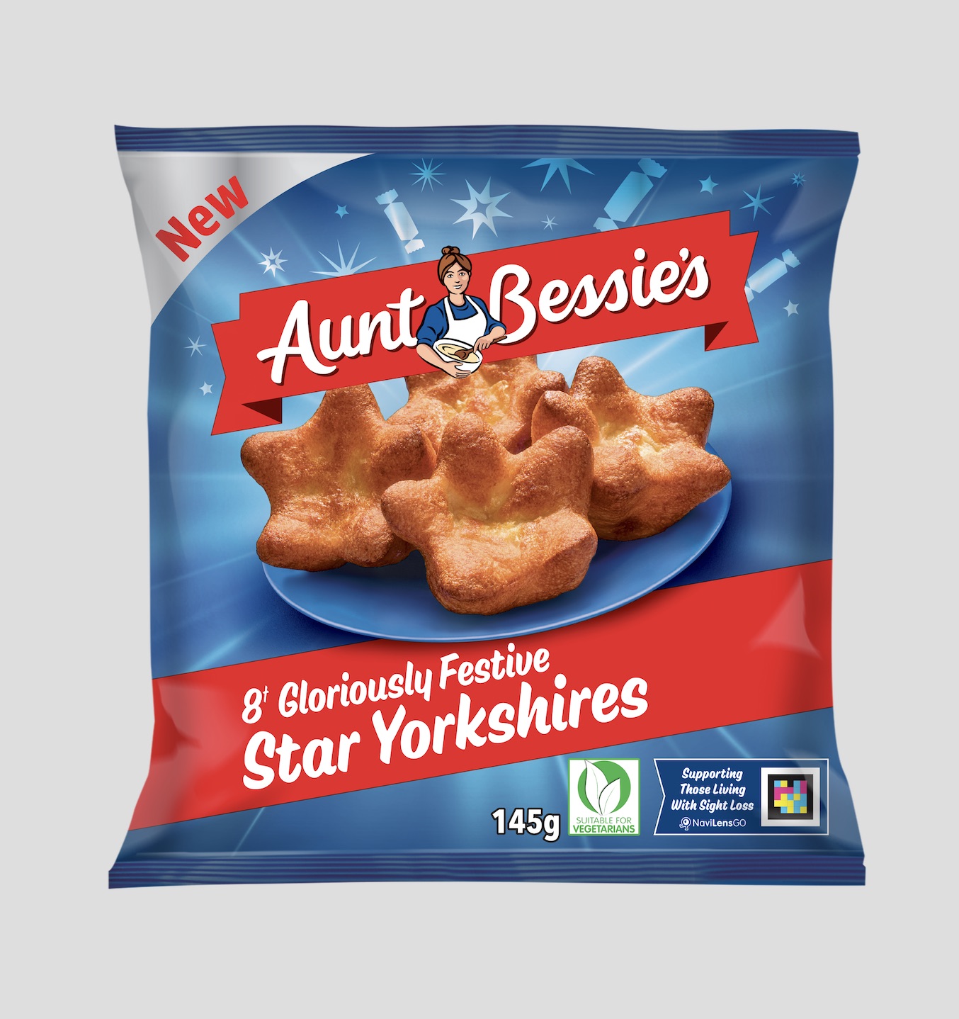 Aunt Bessie’s Debuts Gloriously Festive Star Shaped Yorkshires Frozen