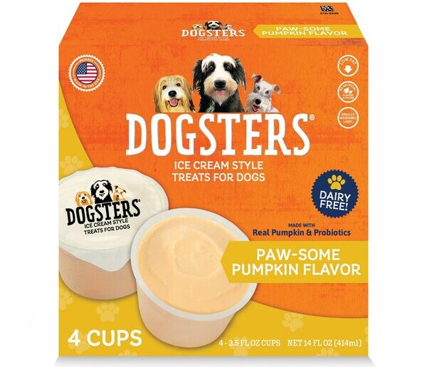 J&J Snack Foods Rolls Out Dogsters Ice Cream Style Treats for Canines