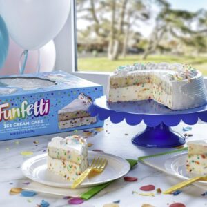 Party On! First Funfetti Ice Cream Cake Product Hits Grocery Stores
